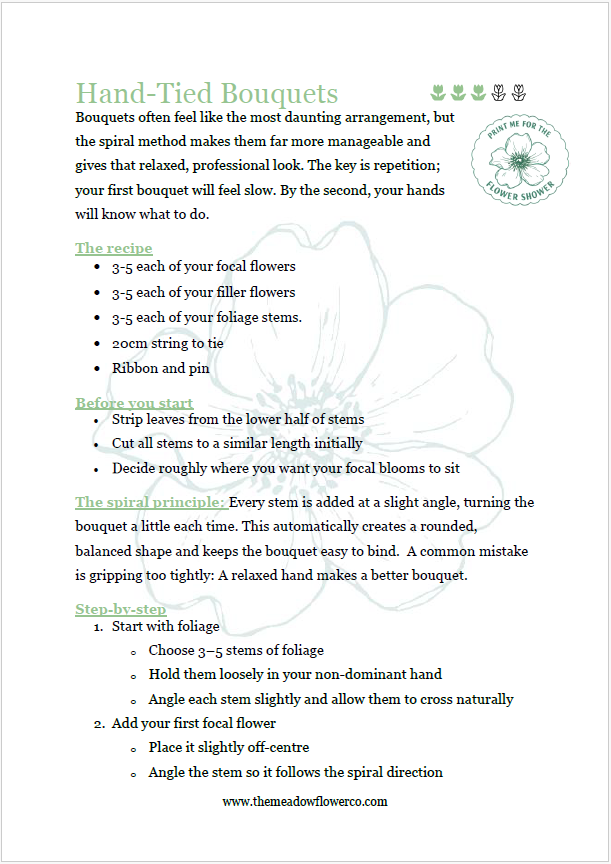 Sustainable DIY Wedding Floristry Guide