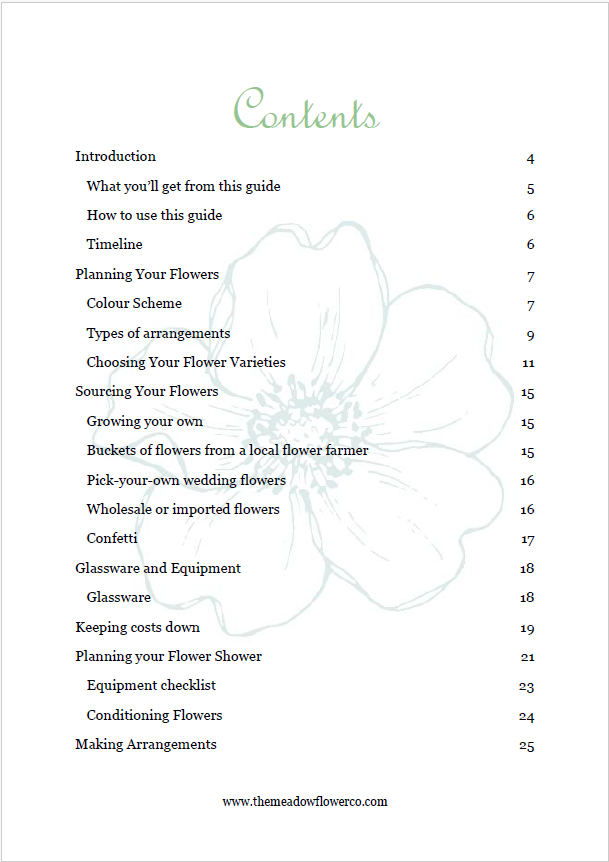 Sustainable DIY Wedding Floristry Guide
